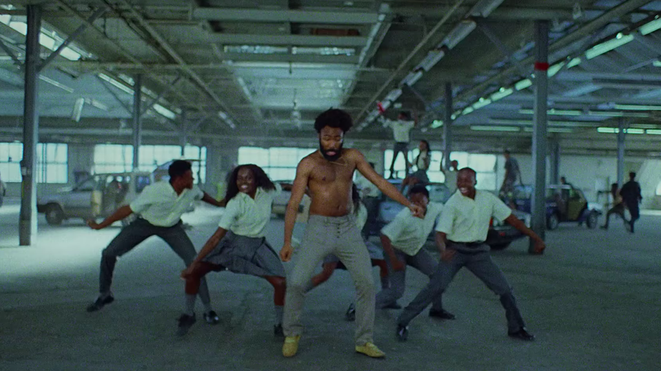 A still from Childish Gambino's 'This Is America'