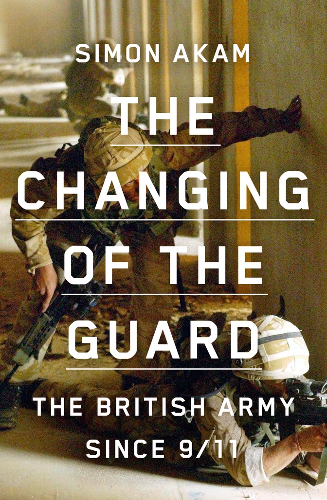The front jacket of the book, The Changing of the Guard