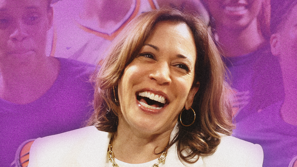 Kamala Harris smiling