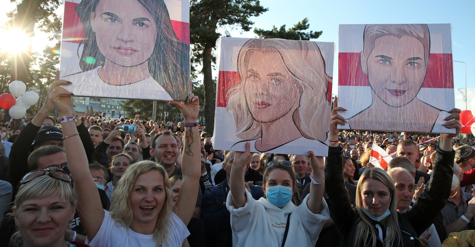 the-women-at-the-center-of-the-belarus-protests-the-atlantic