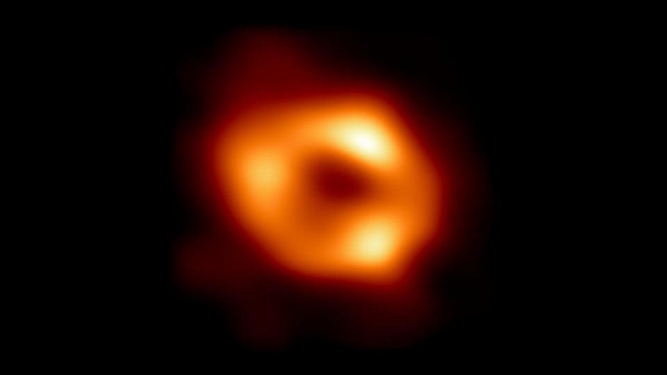 The first-ever picture of Sagittarius A*, the supermassive black hole at the center of the Milky Way