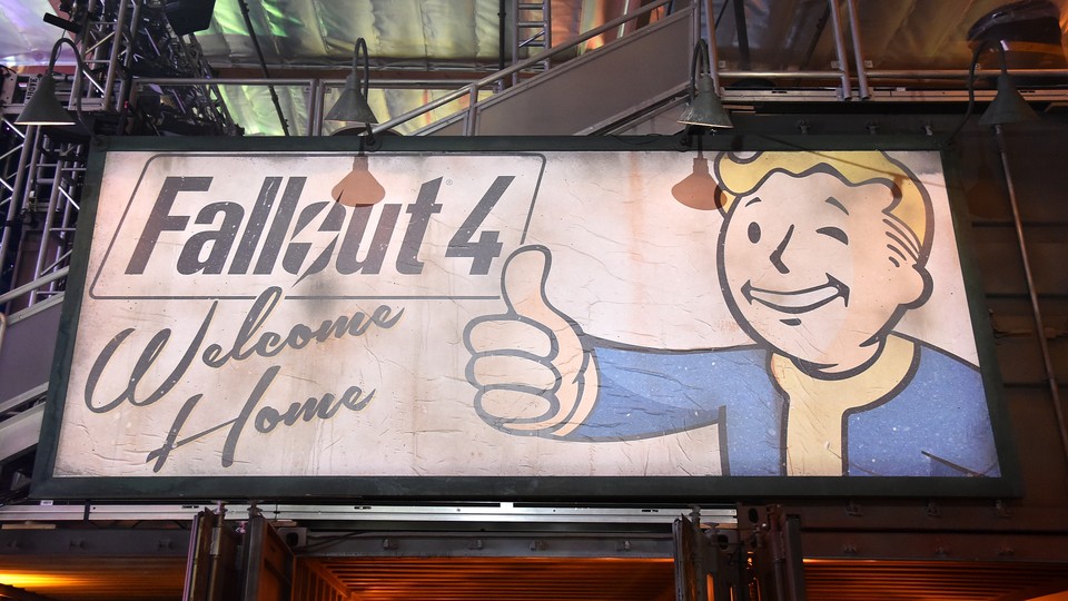 The Fallout 4 video-game launch event in Los Angeles in 2015