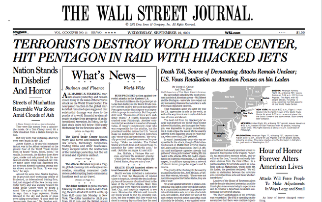 What Makes The Wall Street Journal Look Like The Wall Street Journal The Atlantic