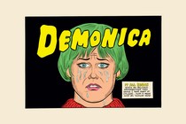 A panel from Daniel Clowes's 'Monica'