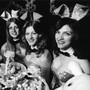 Four Playboy Bunnies from the Dallas Playboy Club in 1978