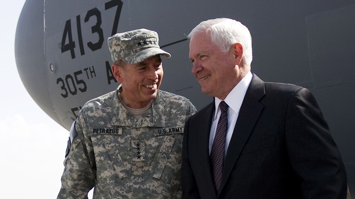 David Petraeus and Robert Gates