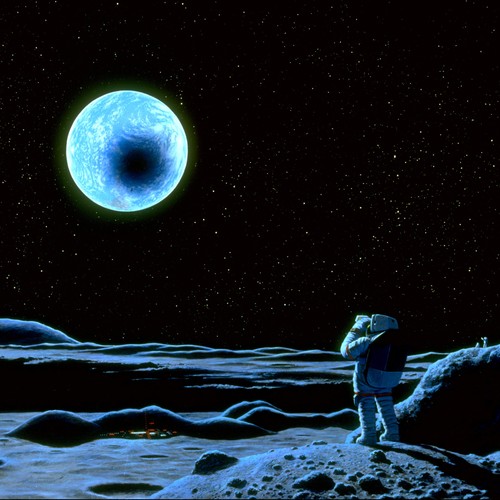 What Would The Solar Eclipse Look Like From The Moon The Atlantic
