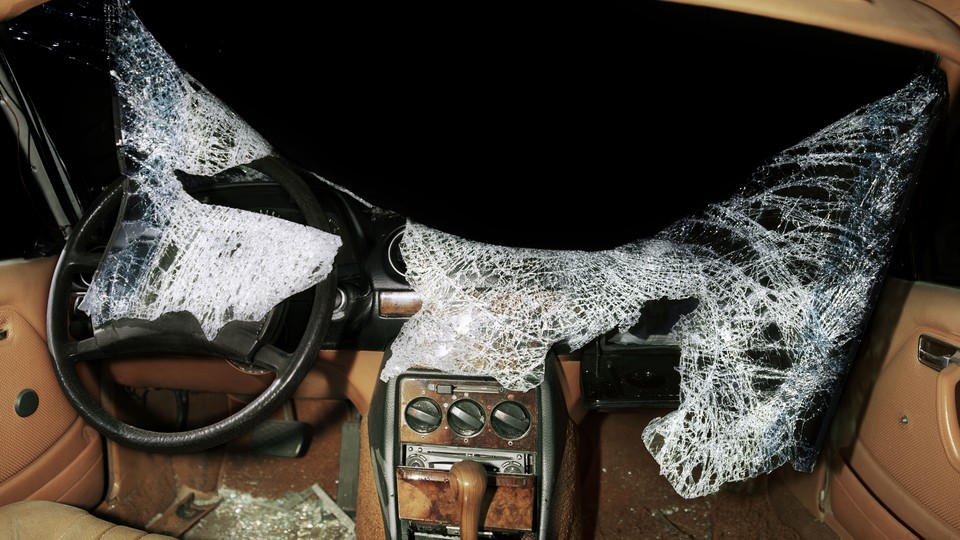 The cars crashed against each other.” Is this the correct way to put it? - Quora