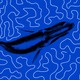 Whale surrounded by squiggly lines
