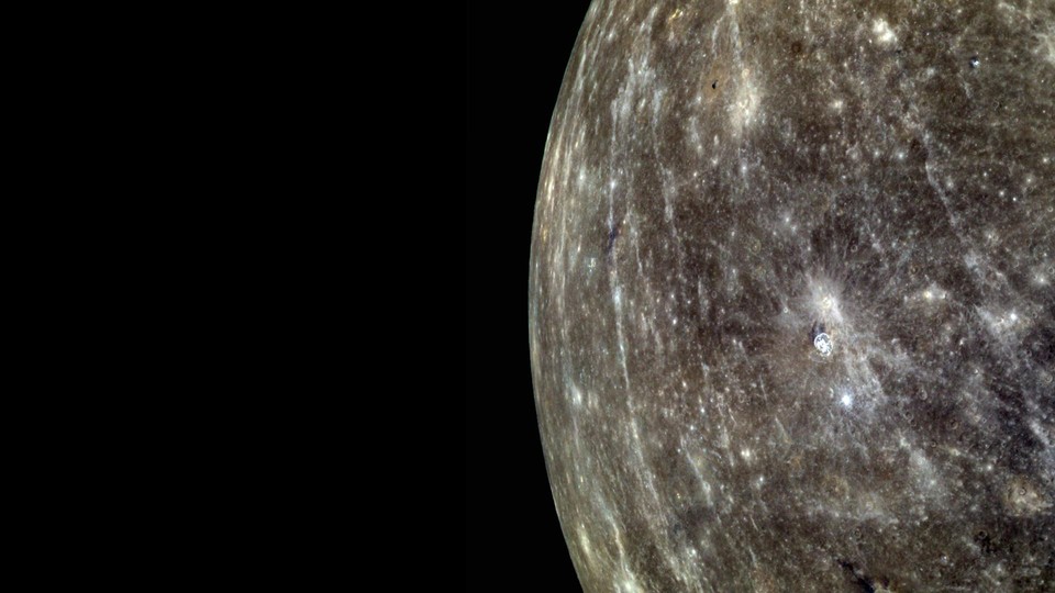 The planet Mercury