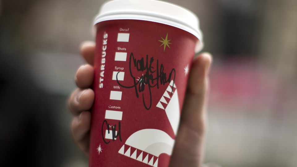 Is Starbucks Waging 'War on Christmas'? Red Cup Stirs Controversy