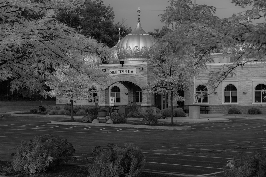 Picture of Sikh Temple of Wisconsin in Oak Creek, Wisconsin where 7 people were killed on August 5, 2012