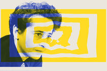 Hannah Arendt imposed over a map of Ukraine