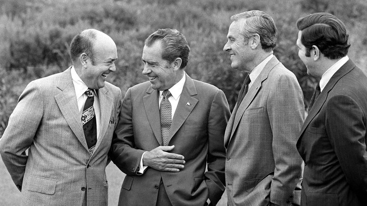 Vice presidential candidate Richard Nixon shaking hands with man, while Pat  Nixon, Edith Nourse Rogers, Henry Cabot Lodge, Jr. and others look on -  Digital Commonwealth