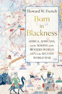 The cover of Born in Blackness, featuring an illustrated map
