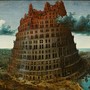 One of Pieter Bruegel the Elder's 1563 oil paintings of the Towel of Babel