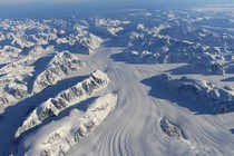 Heimdal Glacier in southern Greenland