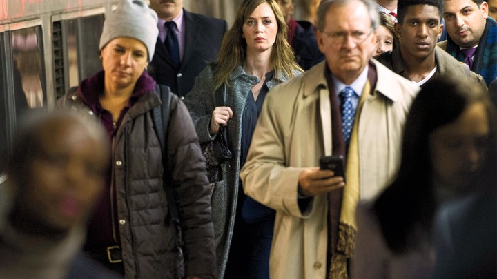 Emily Blunt stars as Rachel in the film adaptation of 'The Girl on the Train'