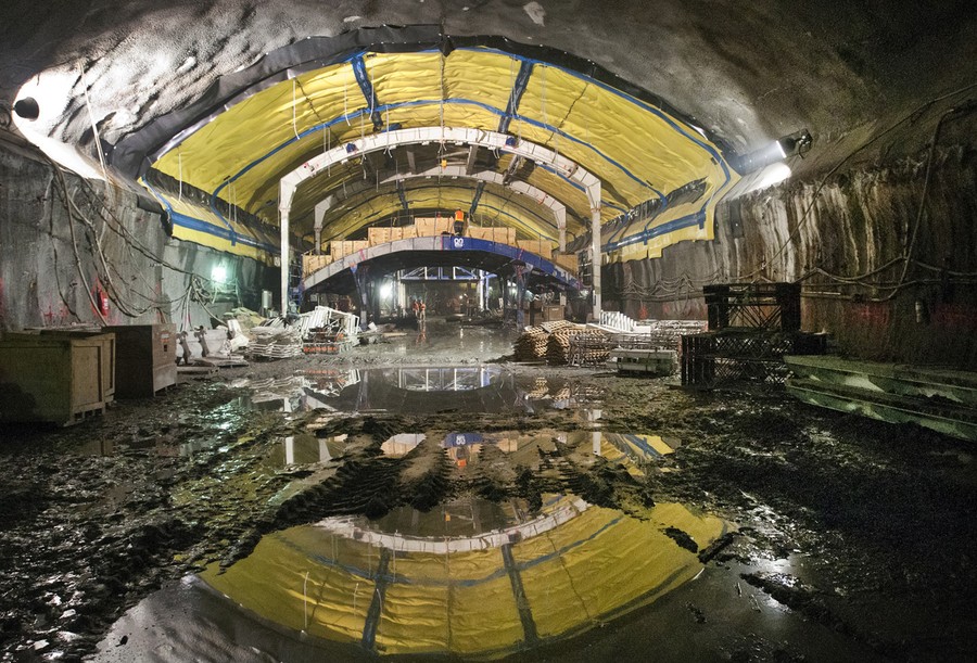 The Tunnels of NYC's East Side Access Project The Atlantic