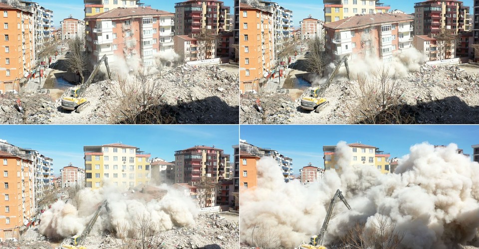 In pictures: a month since the devastating earthquake in Turkey