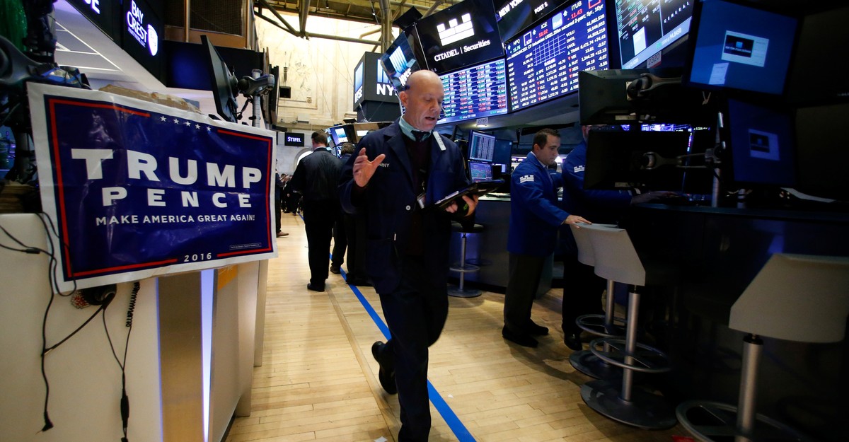 Why Markets Are Up After Trump's Election - The Atlantic