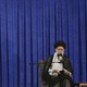 Ayatollah Ali Khamenei speaks at a ceremony honoring the founder of the Islamic Republic, Ayatollah Ruhollah Khomeini, in Tehran in April.