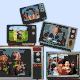 Illustration of televisions featuring kids' television shows