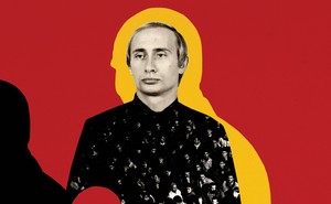 illustration of Putin