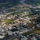 An aerial view of the outskirts of Ho Chi Minh City