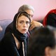 New Zealand Prime Minister Jacinda Ardern meets representatives of the Muslim community at Canterbury refugee center in Christchurch.