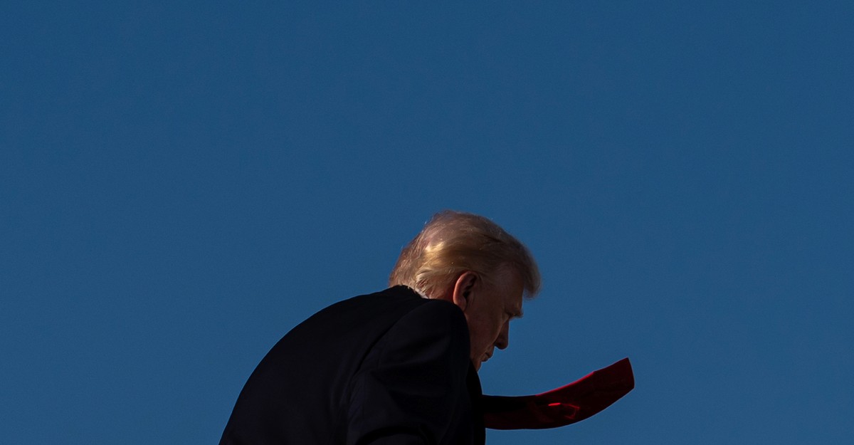 Trump’s Stuck in a Bind of His Own Making