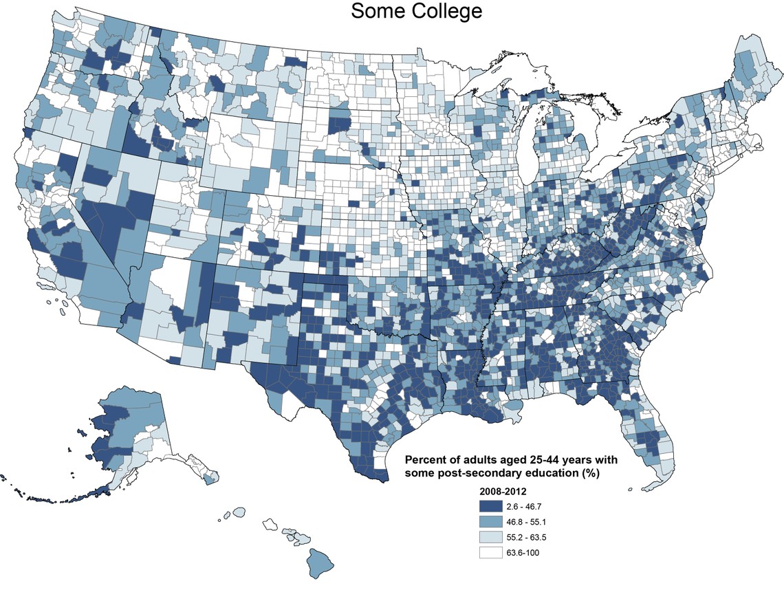 The Most and Least Healthy Counties in America - The Atlantic