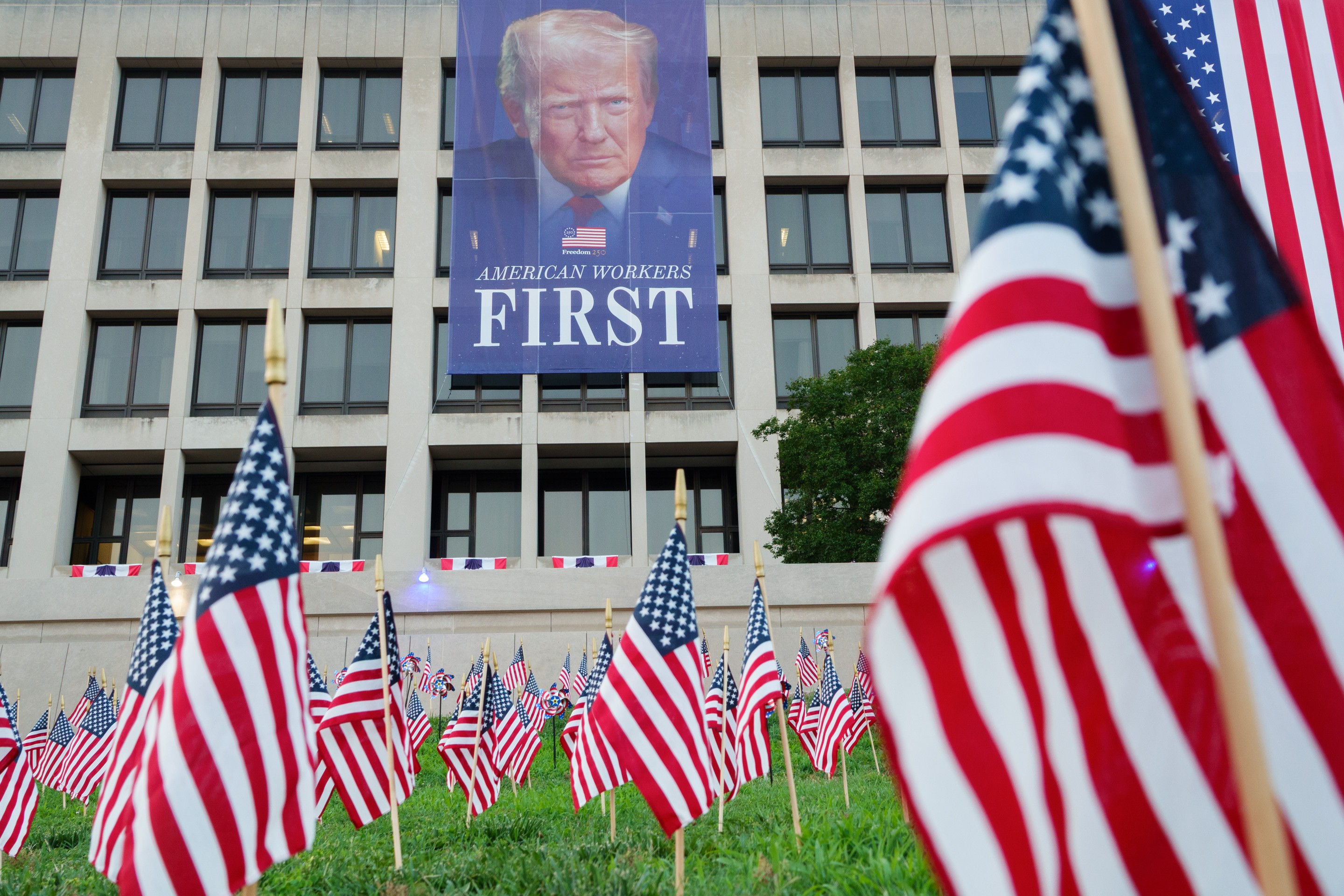 Trump Is Putting His Face on Everything