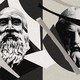 Images of Plato and Diogenes