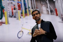 Sundar Pichai speaking