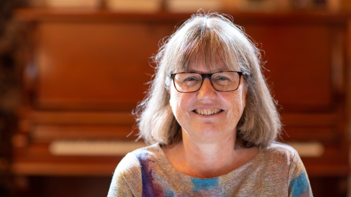 Nobel Prize winner Donna Strickland at her home in Ontario, Canada