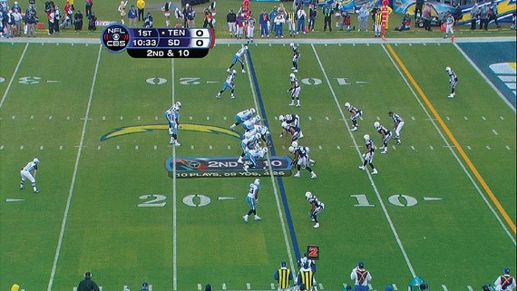 There's a real, live NFL game that actually means something on TV