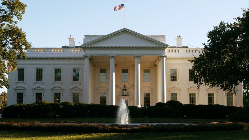 Photo of the exterior of the White House