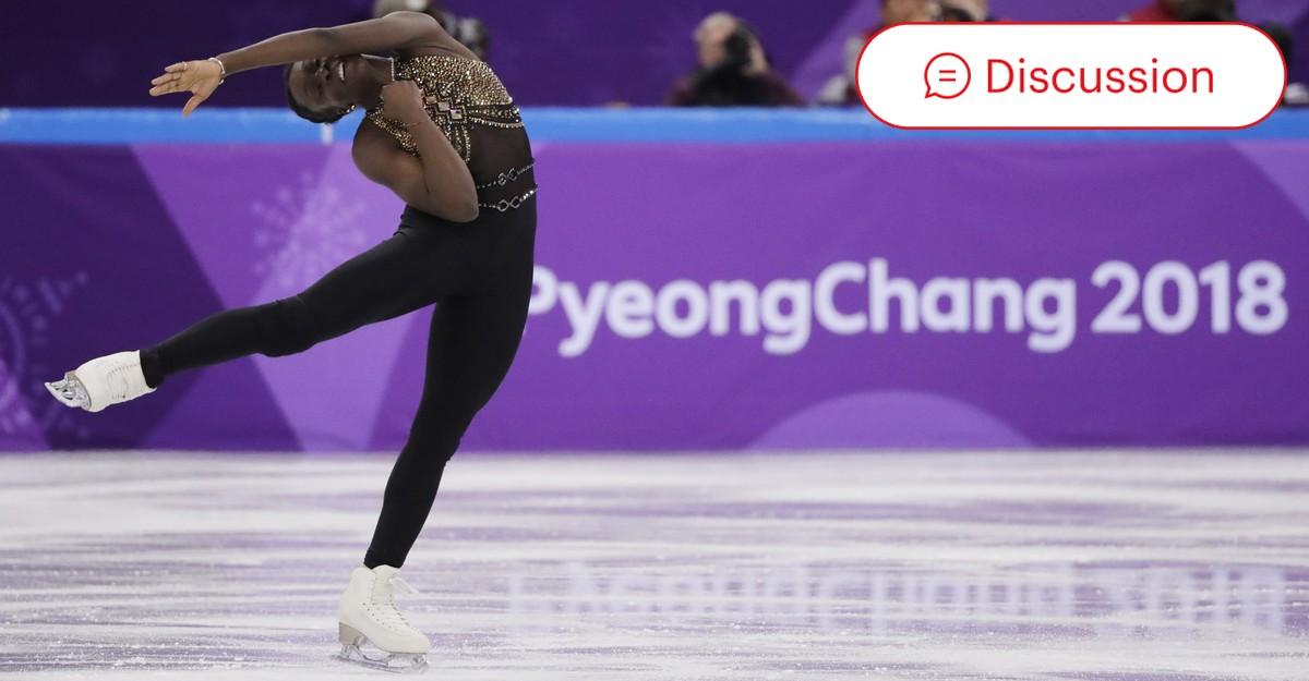 why do figure skaters wear short dresses L.A. designer Lisa McKinnon creates U.S. figure skating dresses