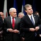 President Trump, Attorney General Jeff Sessions, and FBI Director Christopher Wray