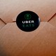 UberEats' logo on its food-delivery box