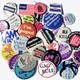Image of abortion campaigners' buttons