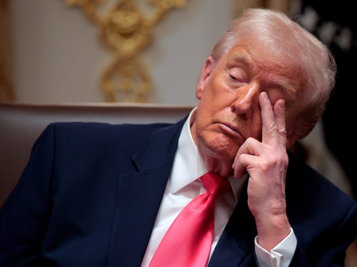 Trump Is 'Bored' With the War He Started - The Atlantic