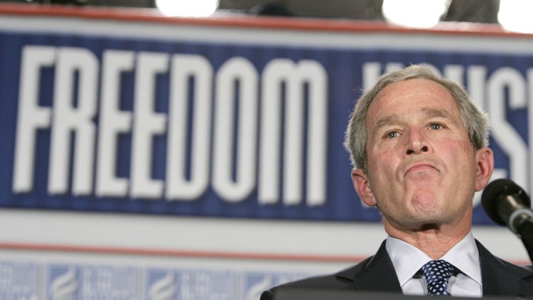 Was Bush Really a Champion of Democracy? - The Atlantic