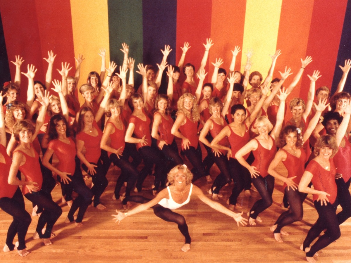 aerobic dance video 1980