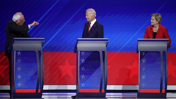 Democratic candidates for president debate at Texas Southern University on September 12, 2019, in Houston, Texas.