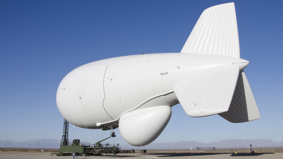 U.S. Army Blimp Breaks Free of Mooring in Maryland - The Atlantic