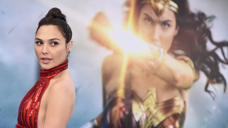 Gal Gadot at the L.A. premiere of 'Wonder Woman'