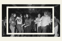 A group of teens dancing together