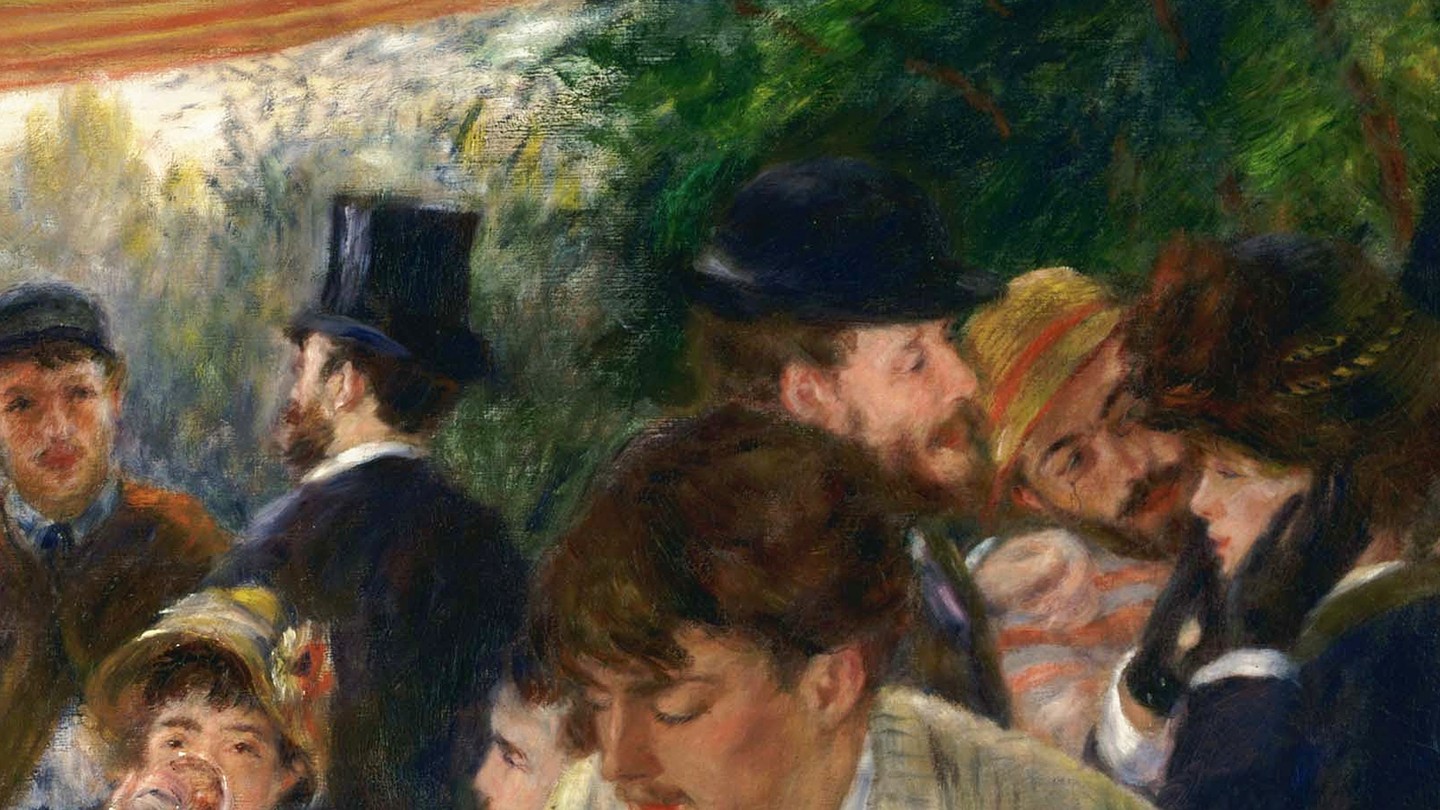 Pierre-Auguste Renoir's "Luncheon of the Boating Party," 1880-1881